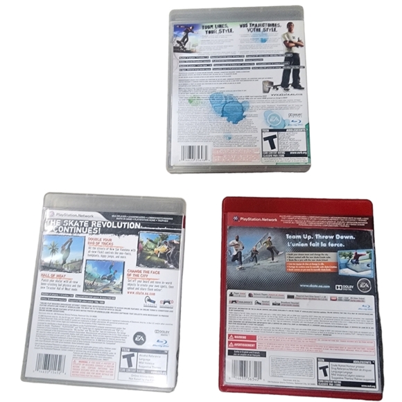Skate Set PS3 Skate, Skate 2 and Skate 3 Tested - Picture 2 of 3